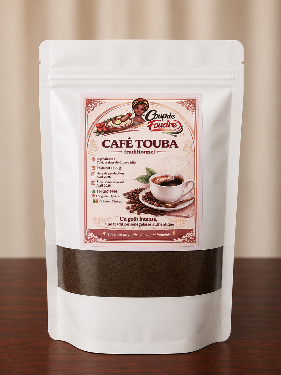 Café Touba 500 g – Café traditionnel sénégalais