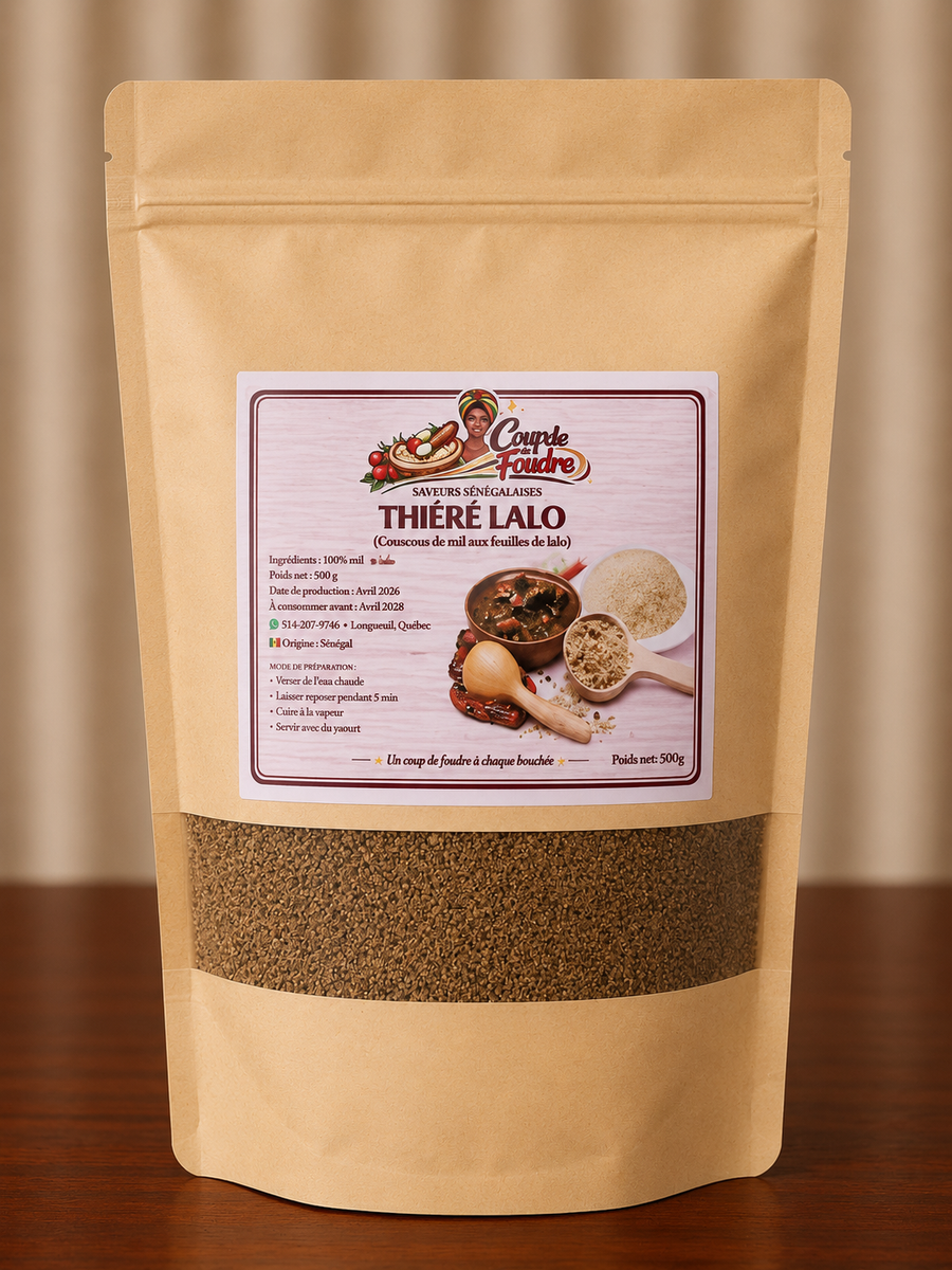 Couscous de mil (Thiéré Lalo) 1 kg | Produit traditionnel du Sénégal